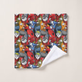 Cats & Dogs Scooter Pattern Bad Handdoek (Wasdoekje)