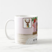 Cat's eerste kerst gepersonaliseerd koffiemok (Links)