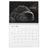 Cats et chiens 2021 Calendrier Haiku (Mar 2026)