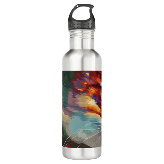 Cat's Eye Design Waterfles (Voorkant)