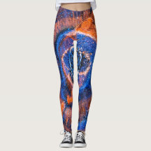 Cat's Eye Nebula gedurfde kleurrijke leggings