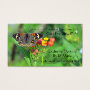 Cats Eye View Cadeaux Carte de visite