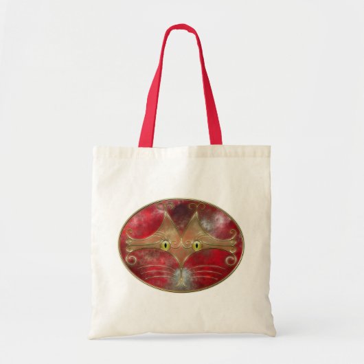 Cat's-Eyes Canvas tas (Voorkant)