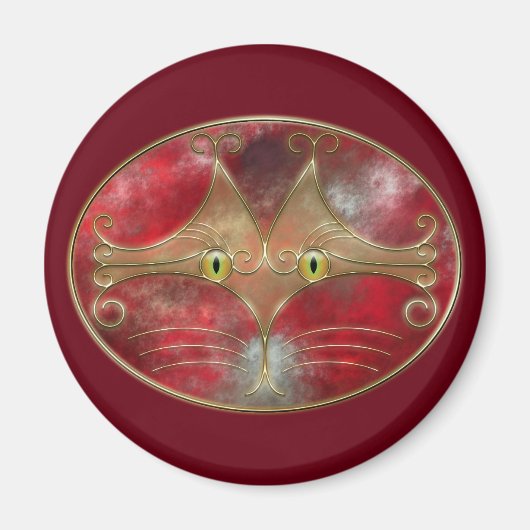 Cat's-Eyes Magnet Magneet (Voorkant)