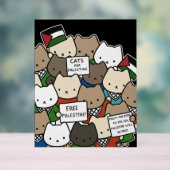 Cats for Palestine – Kawaii Cats for Justice (Neutre)