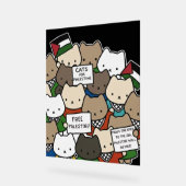 Cats for Palestine – Kawaii Cats for Justice (Angle)