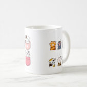 Cats in Colorful Pockets Mug (Devant droit)