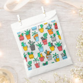 Cats in the flowerpots bedankzakje (Geknipt)