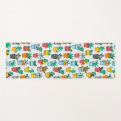 Cats in the flowerpots yogamat (Voorkant (horizontaal))