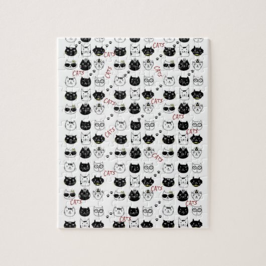 Cats Jigzaag Puzzle Legpuzzel (Verticaal)