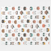 Cats Kool 60x80 Couverture en polaire (Devant (Horizontal))