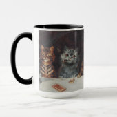 Cats Louis Wain Print Mok (Links)