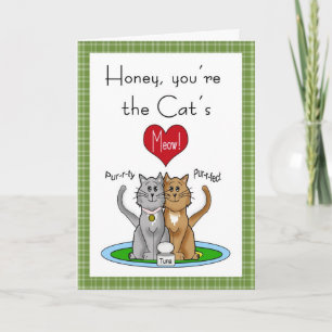 Cat's Meow Jubileum Kaart