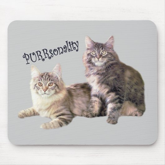 Cats Mousepad PURRsonality Muismat (Voorkant)