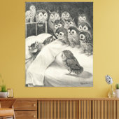 Cats Nightmare. Louis Wain Canvas Afdruk (Insitu (Woonkamer))