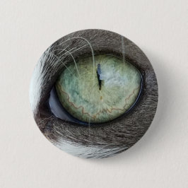 Cat's oog sluiten ronde button 5,7 cm