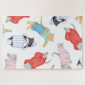 CATS PAJAMAS 20"X30" Puzzle (Horizontal)