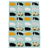 Cats Pattern Medium Cadeauzakje (Achterkant)