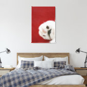 Cat's paw canvas afdruk (Insitu (Slaapkamer))