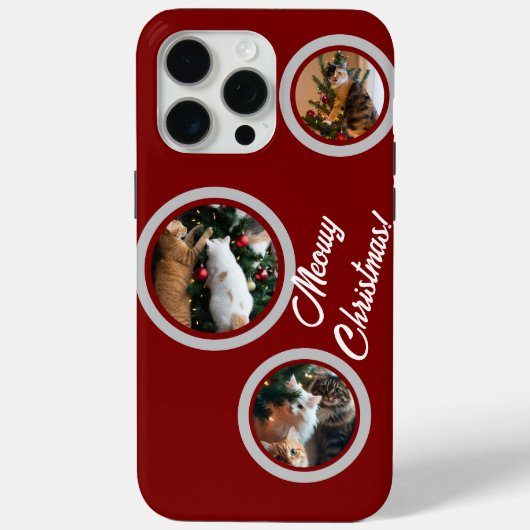 Cats Photos Name Customize iPhone / iPad case (Achterkant)
