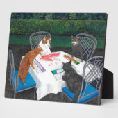 Cats Plays Mahjong Fotoplaat (Zijkant)