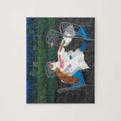 Cats Plays Mahjong Legpuzzel (Verticaal)