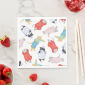 CATS PYJAMA Standaard Luncheon Papieren Servetten (Insitu)