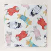 CATS PYJAMAS 20"X20" Puzzle (Horizontal)