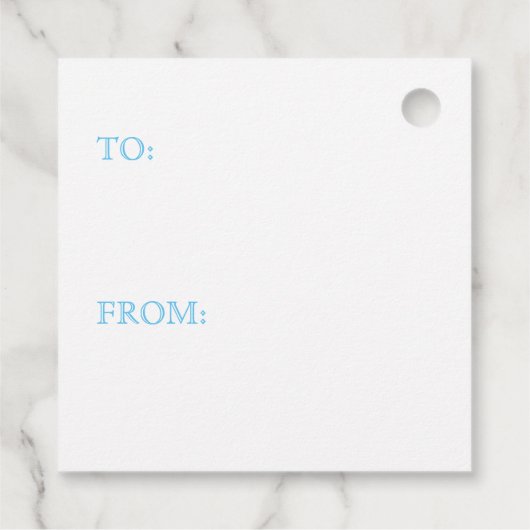 CATS PYJAMAS Square Cadeau Labels (Achterkant)