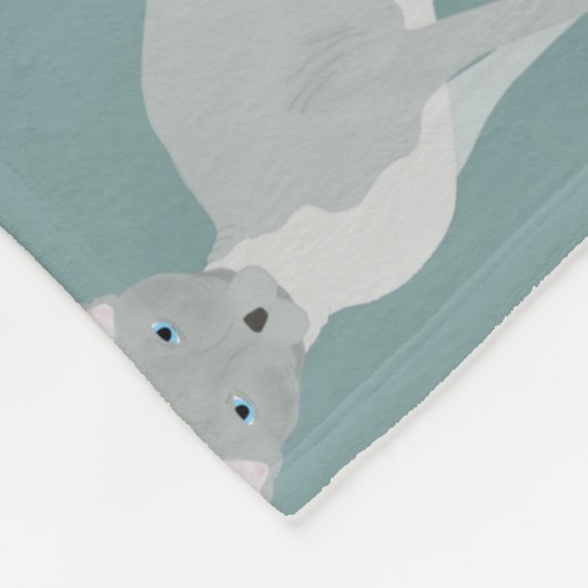 Cats Sphynx - Couverture polaire (Coin)