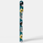 Cats teal Case-Mate iPhone case (Achterkant / Rechts)