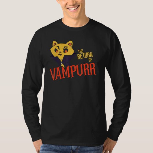 Cats vampire Vampurr T-shirt (Voorkant)