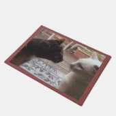 Cats Welkom Deurmat (Schuin)