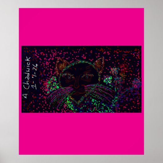 Cat's Wonderland Poster (Voorkant)