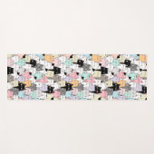 Cats Yoga Mat (Voorkant (horizontaal))