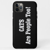 CATS zijn ook mensen! Case-Mate iPhone Case (Achterkant)