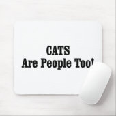 CATS zijn ook mensen! Muismat (Met muis)