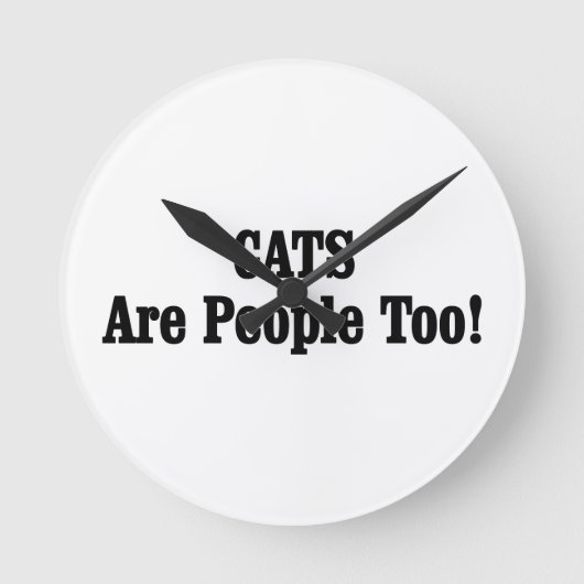 CATS zijn ook mensen! Ronde Klok (Voorkant)
