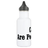 CATS zijn ook mensen! Waterfles (Links)