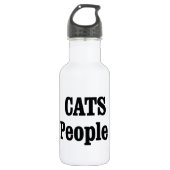 CATS zijn ook mensen! Waterfles (Voorkant)