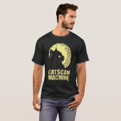 Catscan Machine Cat Kitten Humor Medical Staff T-shirt (Voorkant volledig)