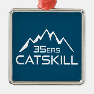 Catskill 35er Berg Metalen Ornament