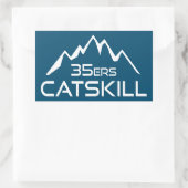 Catskill 35er Berg Rechthoekige Sticker (Tas)
