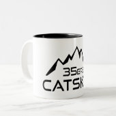 Catskill 35er Berg Tweekleurige Koffiemok (Voorkant links)