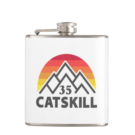 Catskill 35er Regenboog Heupfles (Voorkant)