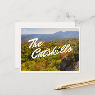 Catskill-gebergte in het noorden van de staat New Briefkaart