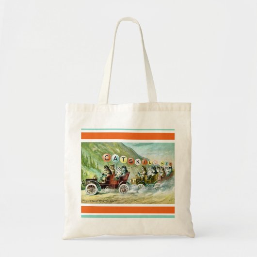 Catskill Mountain Cats Tote Bag (Devant)