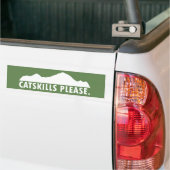 Catskills Alsjeblieft Bumpersticker (Op Truck)