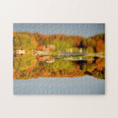 CatSkills dans le puzzle de l'automne (Horizontal)