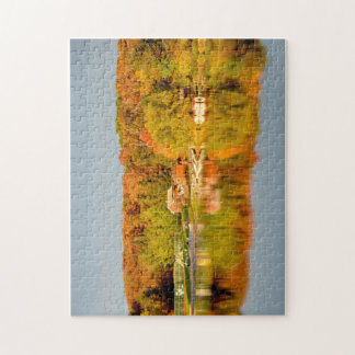 Catskills in Herfst puzzle Legpuzzel